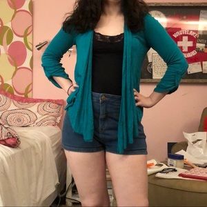 Light Turquoise Cardigan